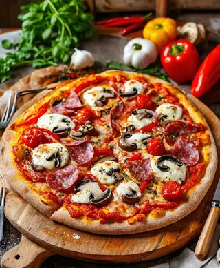 Pizza rustica
