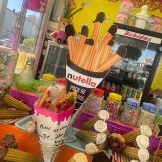 Cone de Churros Nutella