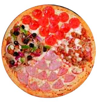 Pizza 4 Estaciones (Mediana)