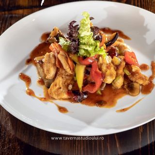 Tigaie picanta de pui