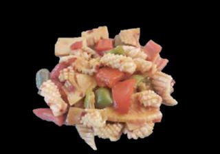 72 Calamari al piccante