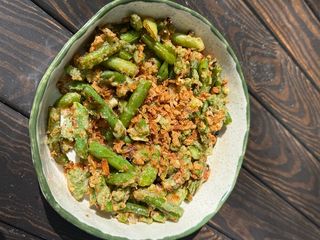 Зелена квасоля в клярі