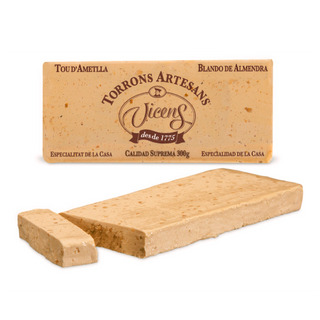 Turrón Blando de Almendra Vicens 300 Gr.
