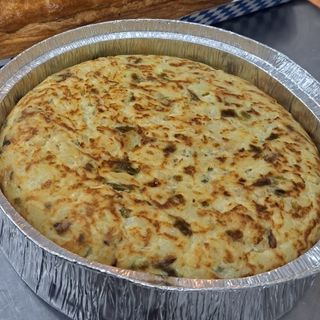 Tortilla de patatas con pimiento 1500 gr