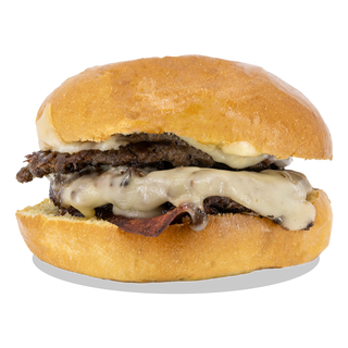 Sara Ortega (Queso Cheddar, Barbacoa, Beicon, Cebolla Plancha)