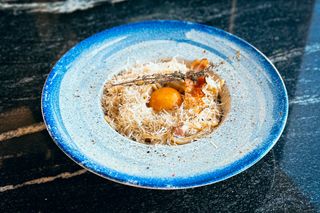 Carbonara cu pancetta affumicata