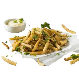 Patatas fritas con trufa y parmesano