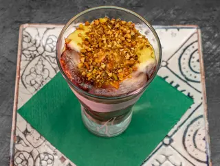 Coppa crema e pistacchio