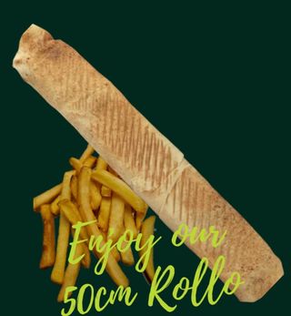 Daily Rollo z frytkami Mega