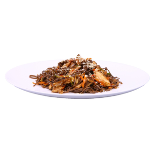 Удон з куркою та овочами, 100г