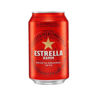 Cerveza estrella Damm 33cl