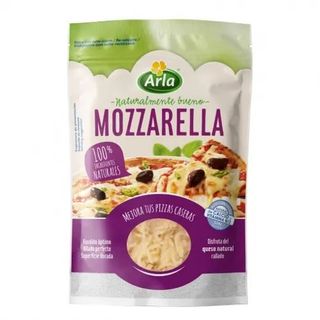 Queso Rallado Mozzarella Arla 150 Gr.