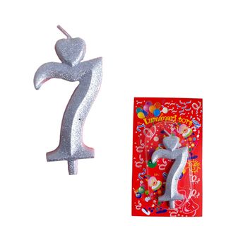 Lumanare tort cifra 7