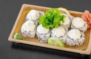 Uramaki salmone cotto e Philadelphia - 8 pezzi