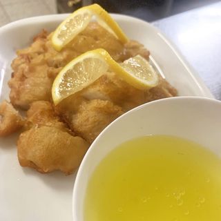 58. Frango Frito com Molho de Limão