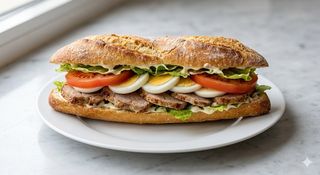 Bocadillo De Lomo Completo