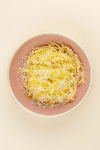 Pasta With Butter And Parmesan Cheese