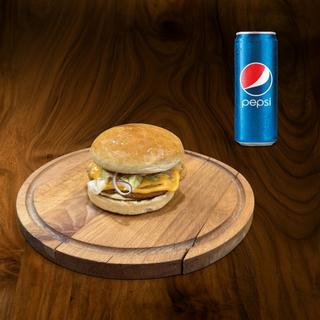 Chicken Burger + Pepsi 0.33l