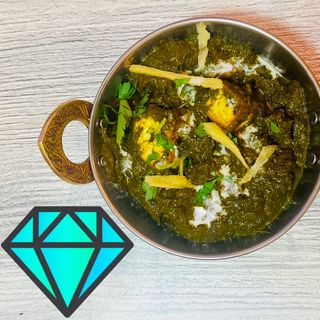 Palak chicken 