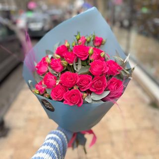 Sprey roses (dark pink)