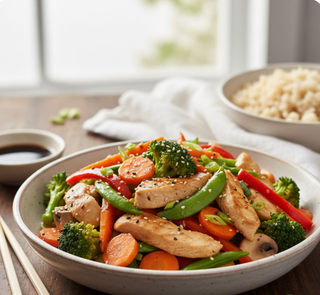 Combinado Pollo Con Verduras