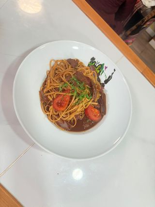 Tallarines Saltado De Ternera