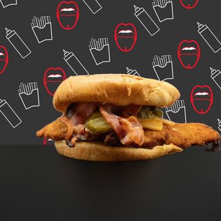 Hamburguesa De Pollo