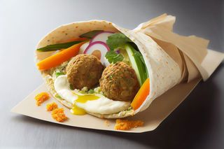 Durum Rollo Falafel