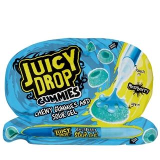 Juicy Drop Gummies Raspberry Sour Gel