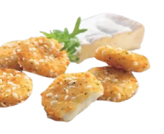 Camembert di formaggio fuso 6 pezzi