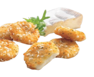 Camembert di formaggio fuso 6 pezzi