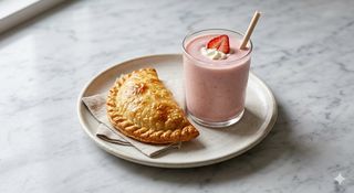 Empanada Y Batido (250 Ml.)