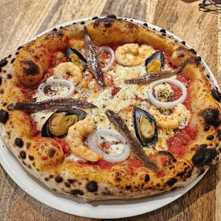 Pizza frutti di mare (32 Cm.)