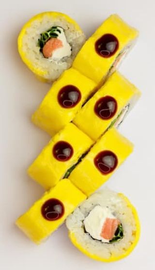 Чиз ролл с лососем