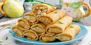 Млинці з крабовою начинкою (260г)