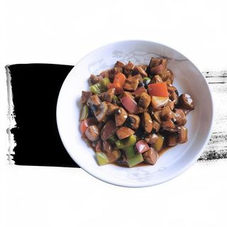 Taquitos De Ternera Con Verdura Multicolor