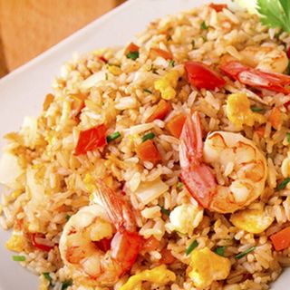 ARROZ FRITO CON GAMBA