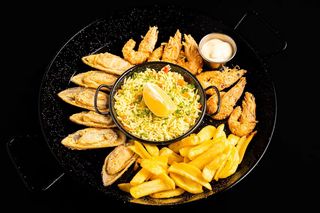Combo 1- shrimps & mussels