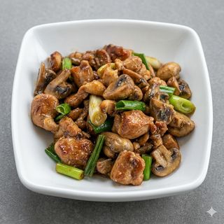 71 Pollo Con Champiñones