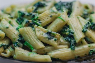 Macarrones salsa vegetariana