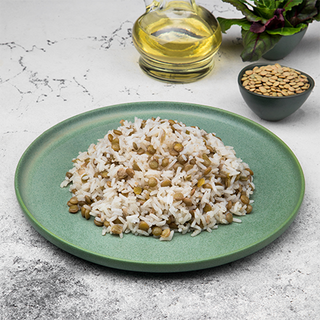 Ոսպով և բրնձով փլավ