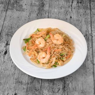 39A. Fideos De Arroz Con Gambas