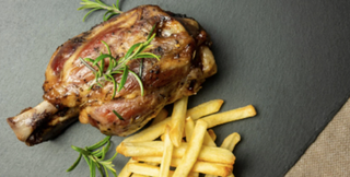 Combo 1: Codillo De Cerdo Braseado, (tiempo de preparación 25´)