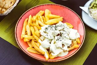 Teleće krpice sa pomfritom