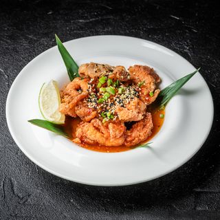 Гар. страва курка в кисло-сол. соусі 320/15г