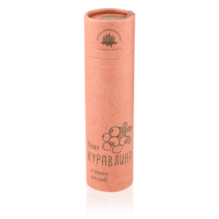 Драже Журавлина В Чорному Шоколаді, Тубус (180г)