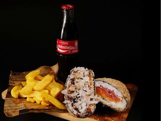 SUSHIBURGER ŁOSOŚ-TUŃCZYK MENU