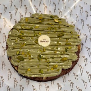 Bolo Brownie Pistácio Pequeno