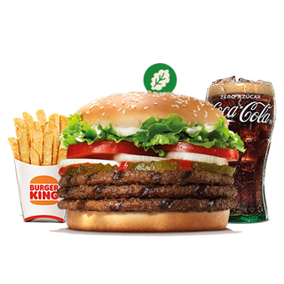 Menu Triple Whopper Vegetal Grande