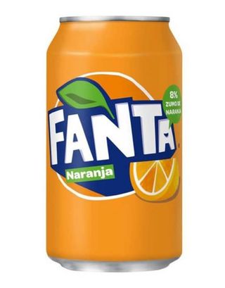 Fanta Naranja lata 330ml.